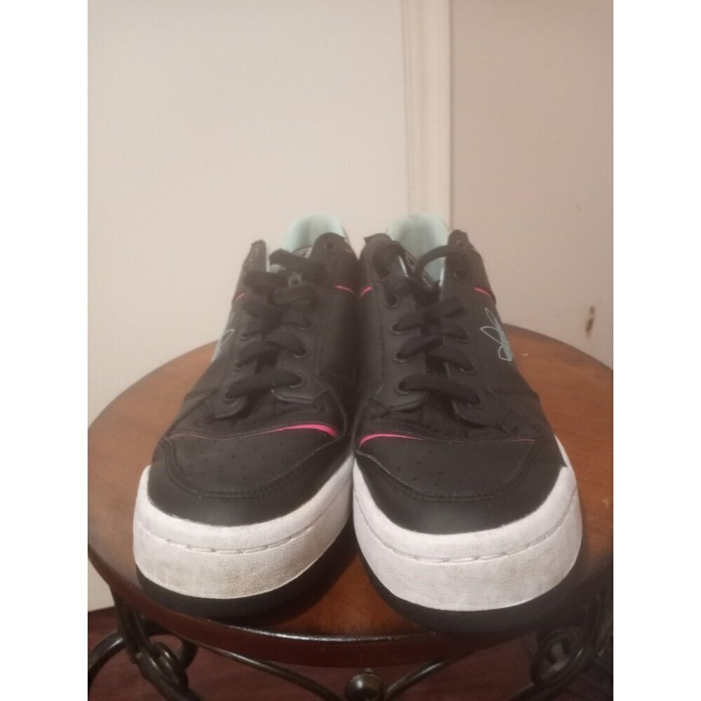 Adidas Forum Bold Black Womens GY4667 Tennis Shoes Sneakers Sz 10 - Picture 8 of 16